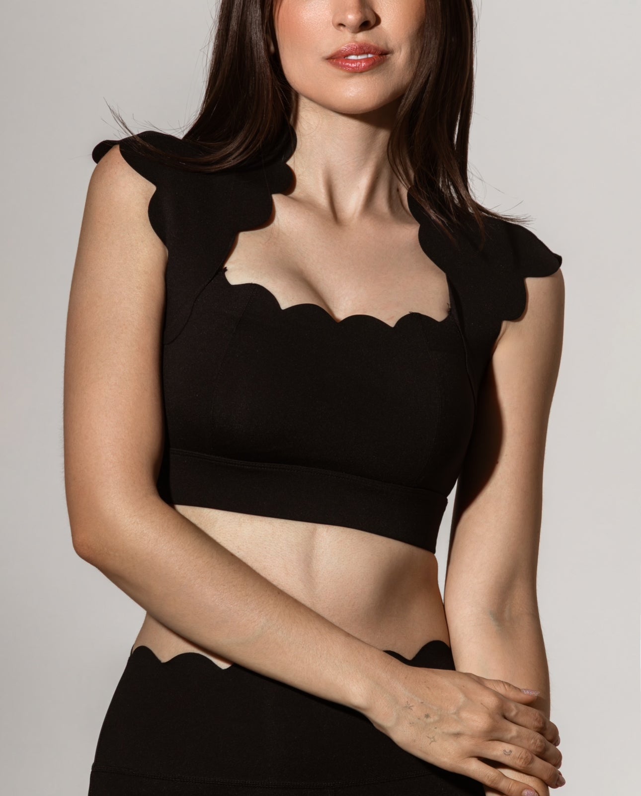 Swan Noir Top
