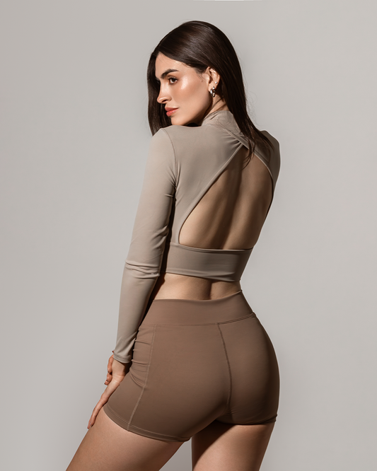 Sandstone Open Back Top